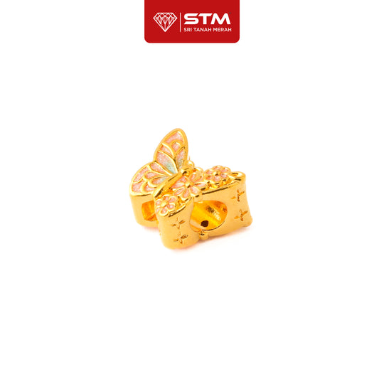 STM Charm Butterfly Enamel | Emas 916/22k