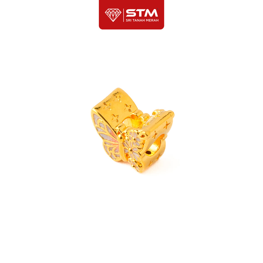 STM Charm Butterfly Enamel | Emas 916/22k