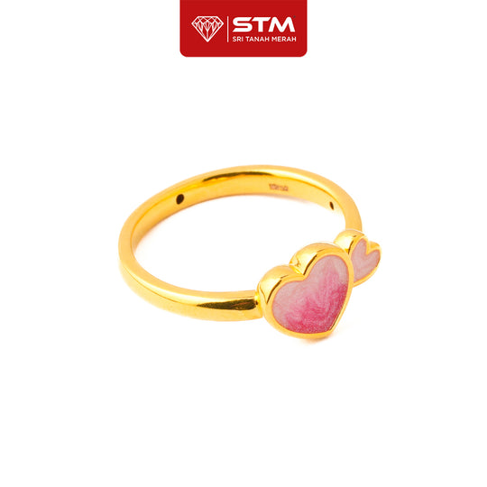 STM Cincin Double Love | Emas 916/22k