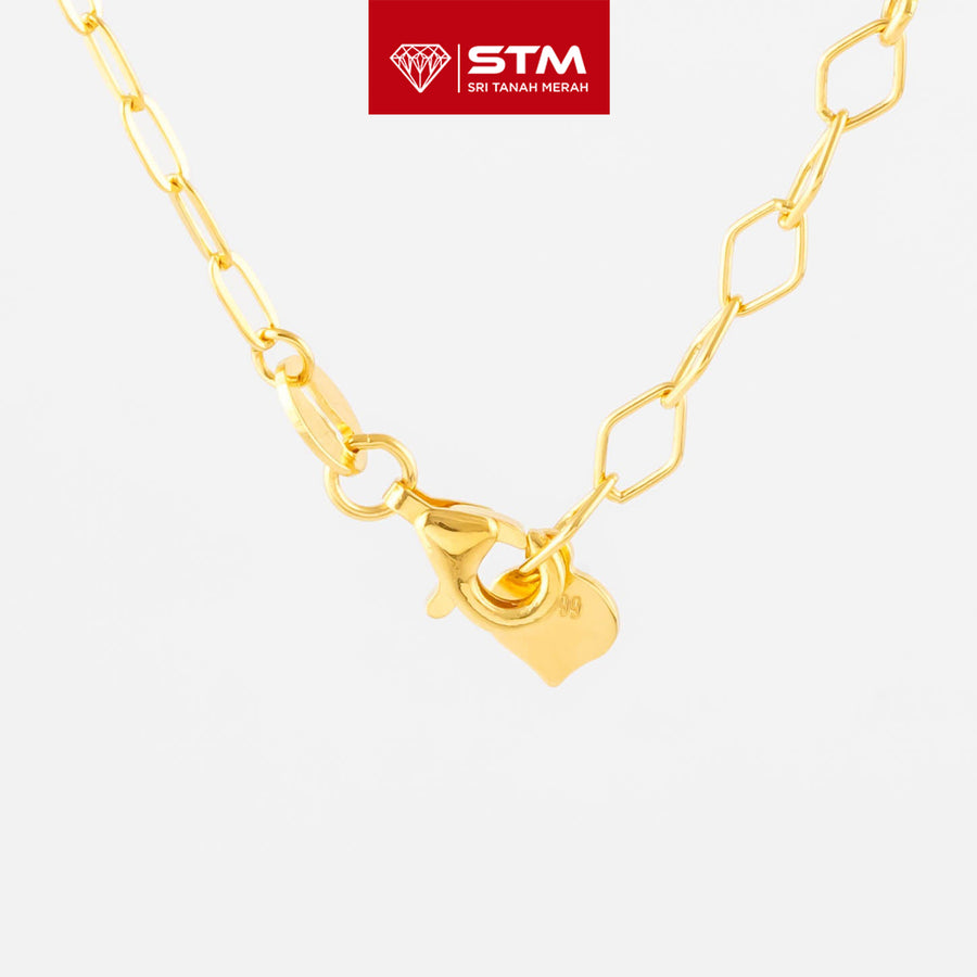 STM Exclusive Necklace/Rantai Leher Fesyen 999 (24K Gold)