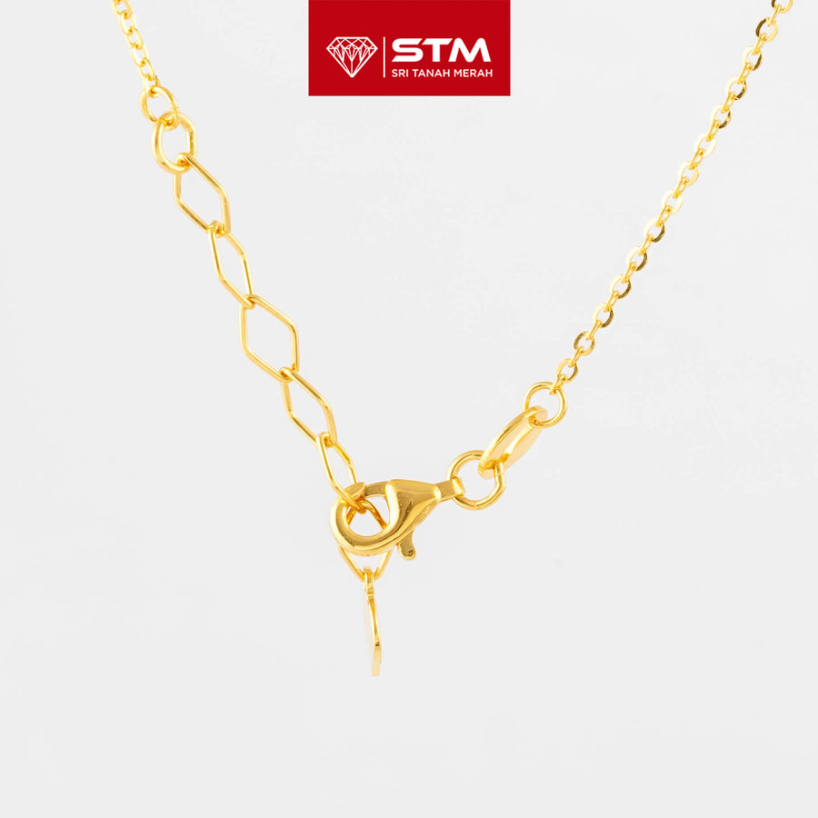STM Exclusive Necklace/Rantai Leher Fesyen 999 (24K Gold)
