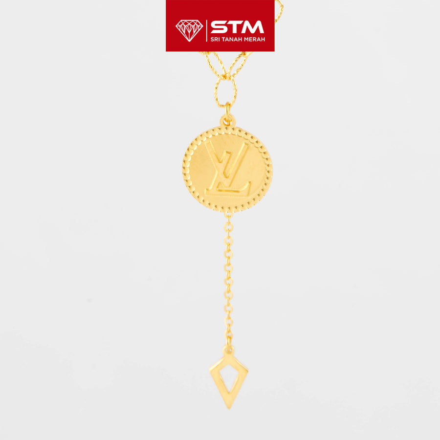 STM Exclusive Necklace/Rantai Leher Fesyen 999 (24K Gold)