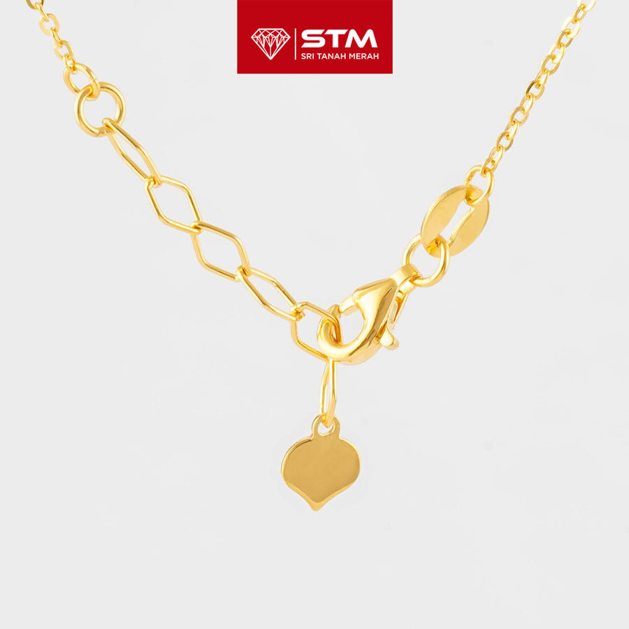 STM Exclusive Necklace/Rantai Leher Fesyen 999 (24K Gold)