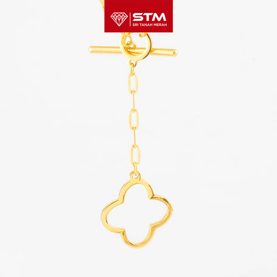 STM Exclusive Necklace/Rantai Leher Fesyen 999 (24K Gold)