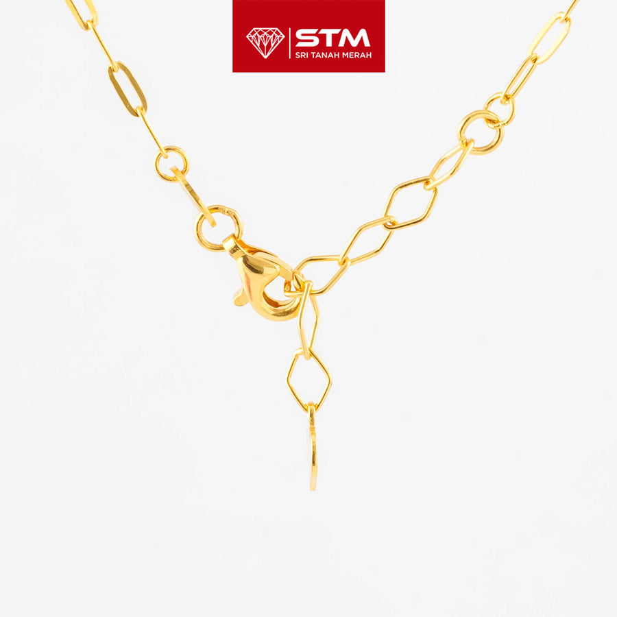 STM Exclusive Necklace/Rantai Leher Fesyen 999 (24K Gold)