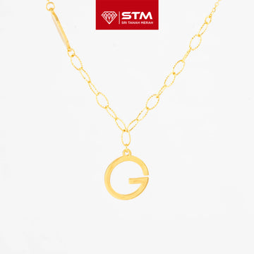 STM Exclusive Necklace/Rantai Leher Fesyen 999 (24K Gold)