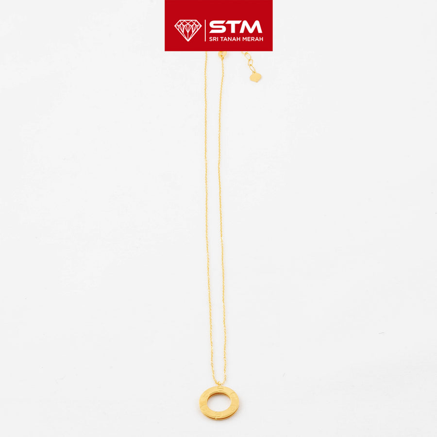 STM Exclusive Necklace/Rantai Leher Fesyen 999 (24K Gold)