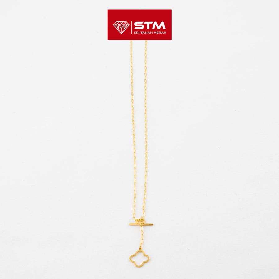 STM Exclusive Necklace/Rantai Leher Fesyen 999 (24K Gold)
