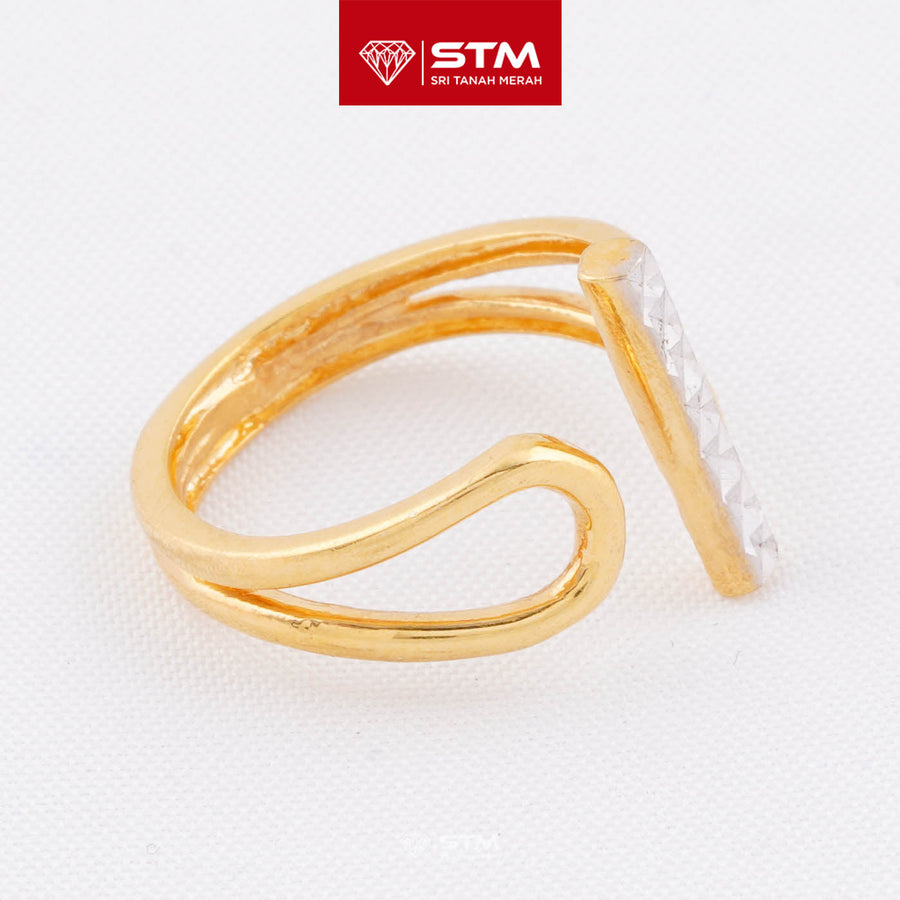 STM Exclusive Ring/Cincin Fesyen 916 (22K Gold)