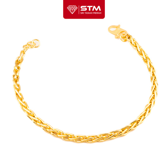 STM Exclusive Rantai Tangan Tocang | Emas 916/22k