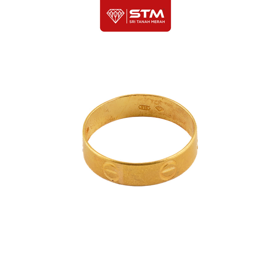 PRELOVED | Cincin Belah Rotan | 3.39g - 22