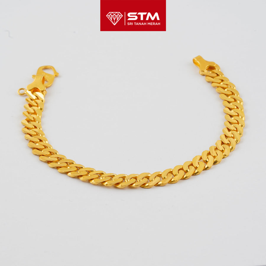 STM Preloved Rantai Tangan Fesyen 916 (22k Gold)