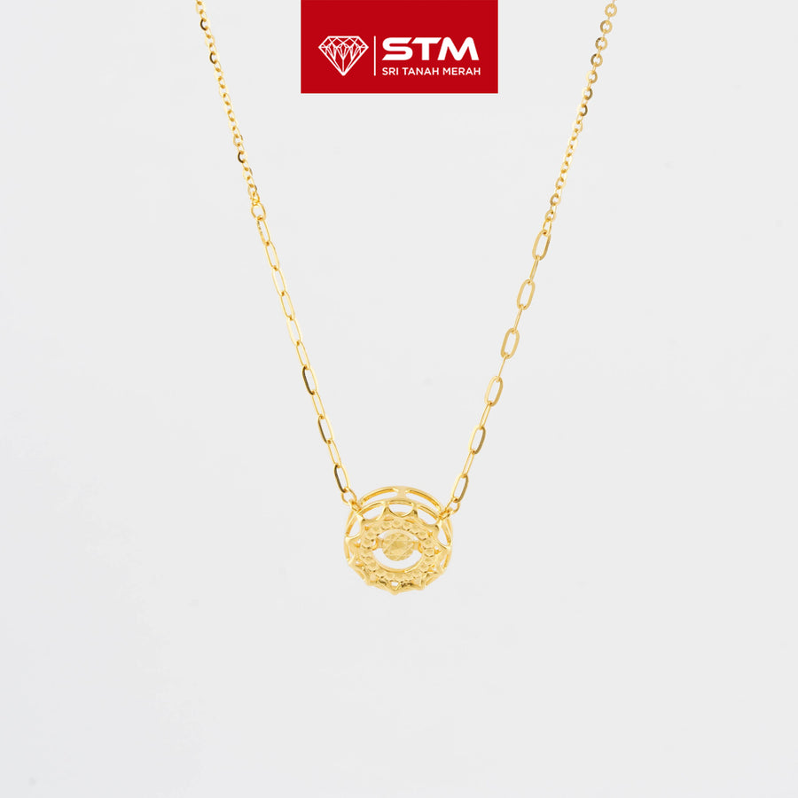 STM Exclusive Bajet Necklace/Rantai Leher 916 (22K Gold)