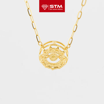 STM Exclusive Bajet Necklace/Rantai Leher 916 (22K Gold)