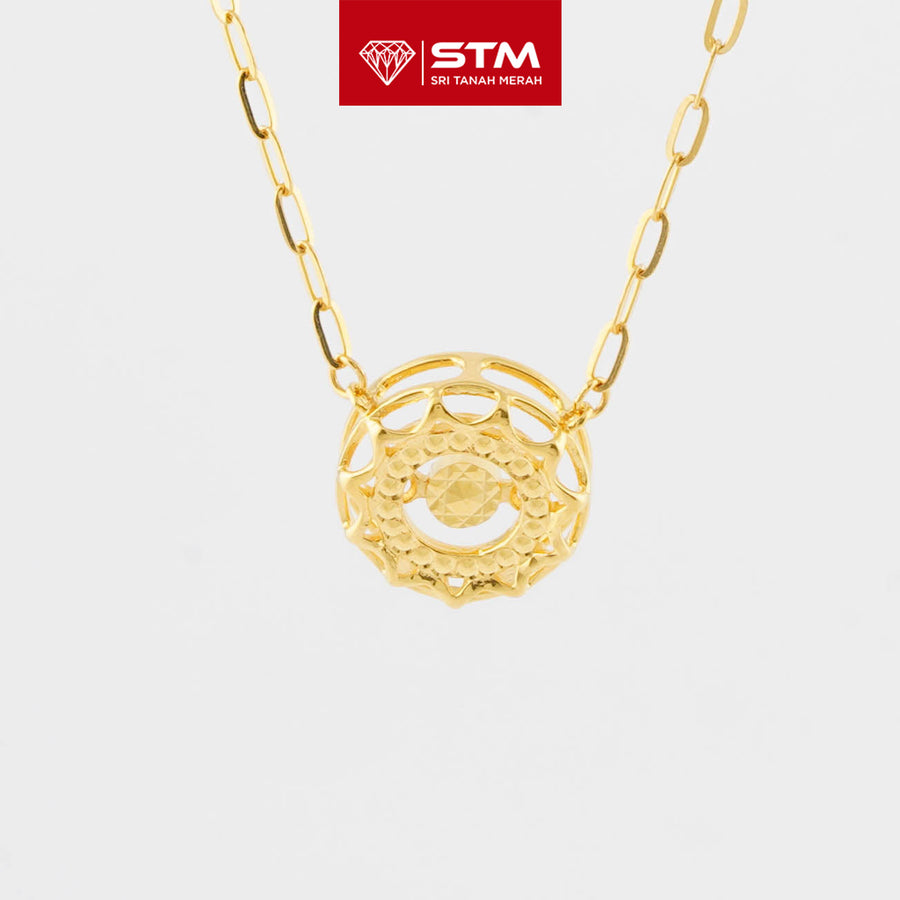 STM Exclusive Bajet Necklace/Rantai Leher 916 (22K Gold)