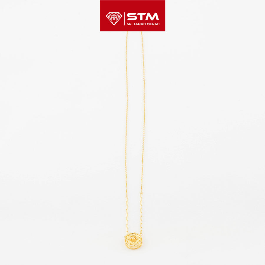 STM Exclusive Bajet Necklace/Rantai Leher 916 (22K Gold)