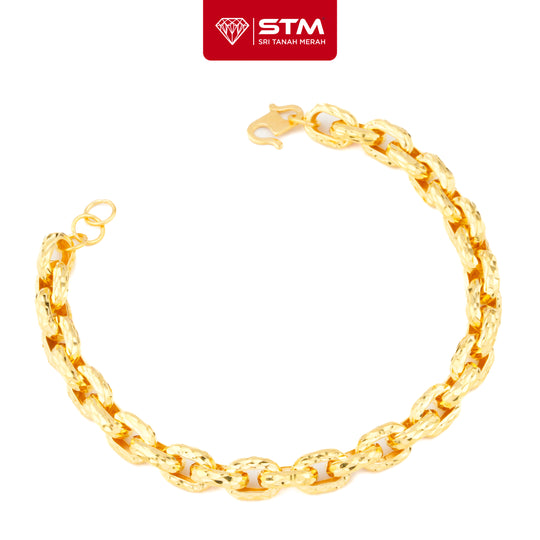STM Rantai Tangan Sauh | Emas 916/22k