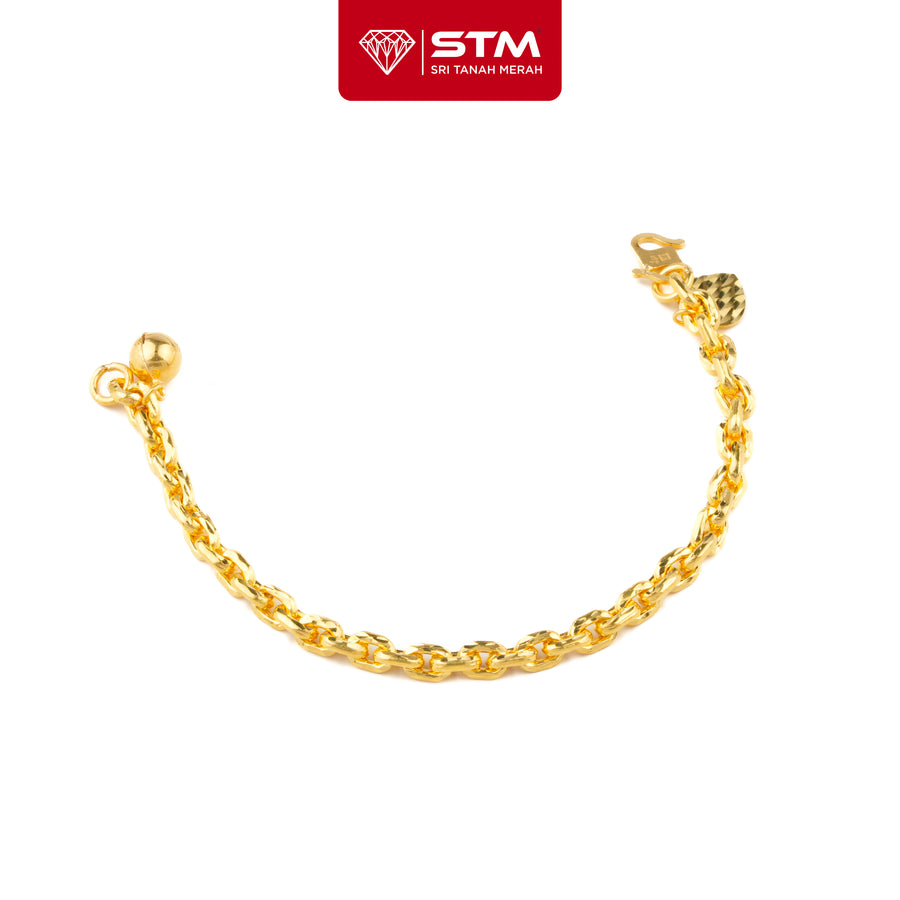 STM Rantai Tangan Sauh Baby | Emas 916/22k