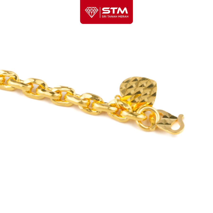 STM Rantai Tangan Sauh Baby | Emas 916/22k