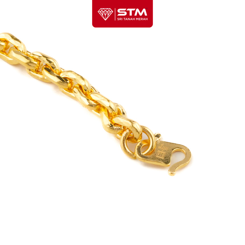 STM Rantai Tangan Sauh | Emas 916/22k