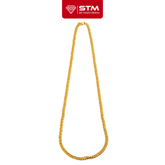 PRELOVED | Rantai Leher | 9.24g - 55cm