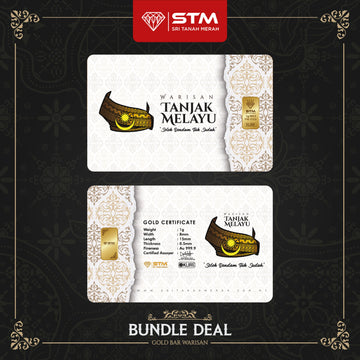 TANJAK Edition: Gold Bar Card 1g