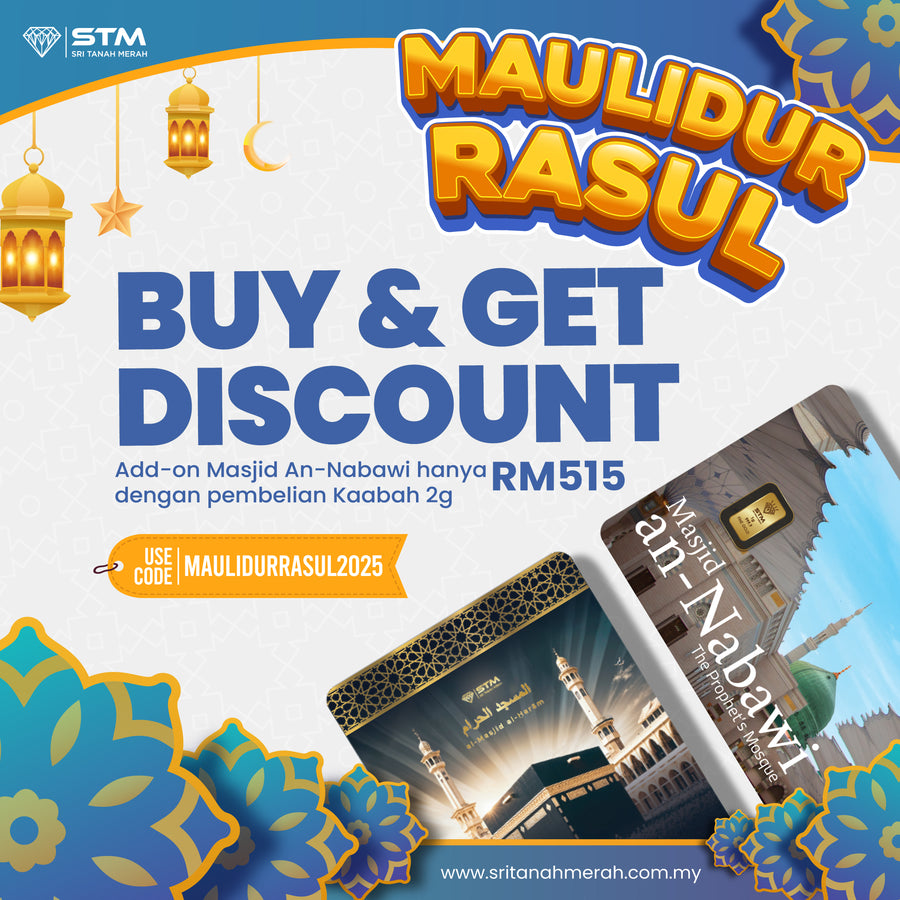 KAABAH Edition: Gold Bar Card 2g