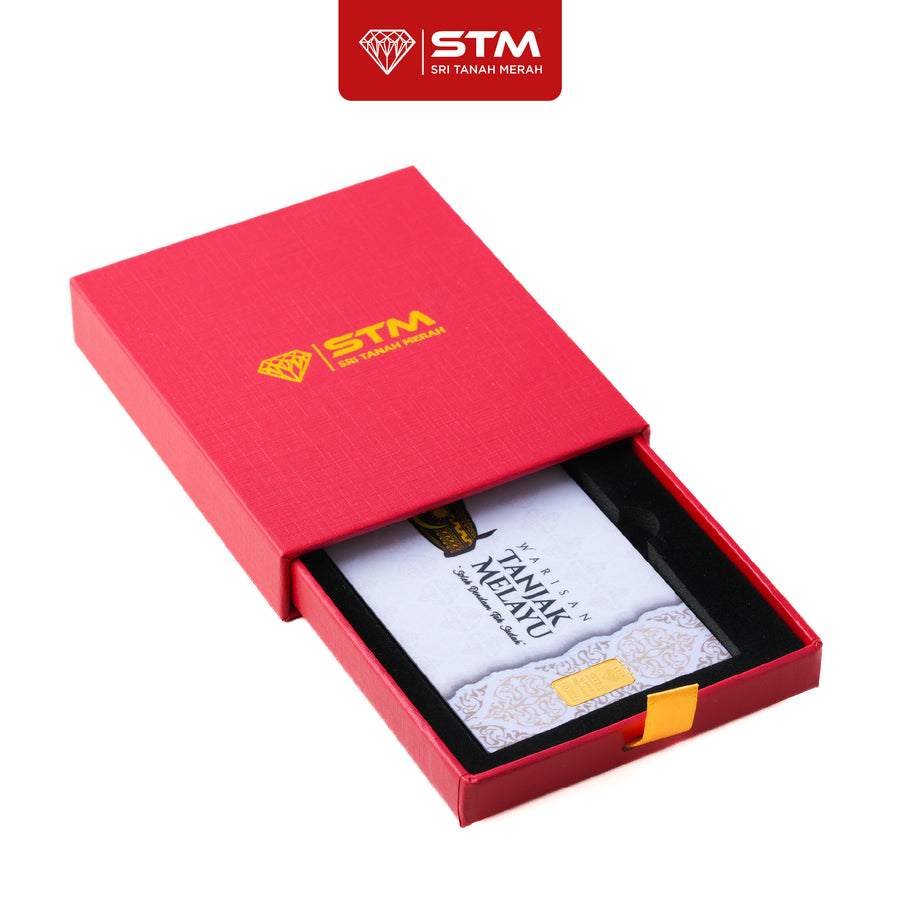 TANJAK Edition: Gold Bar Card 1g