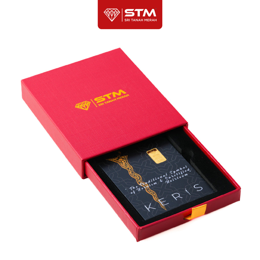 KERIS Edition: Gold Bar Card 1g