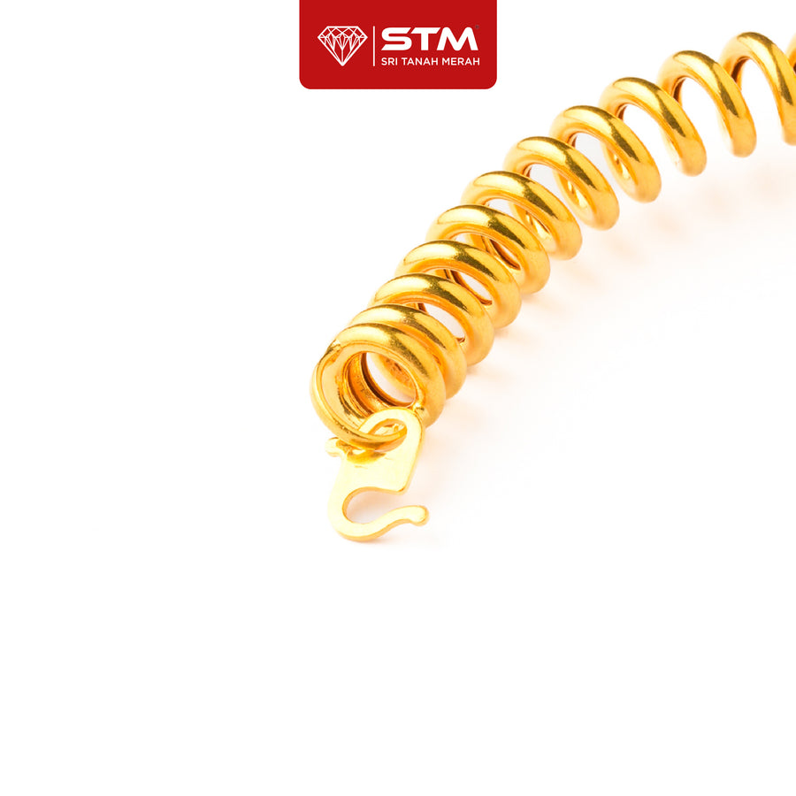 Rantai Tangan Getah Rambut | 916 Gold 7.25g - 7.43g