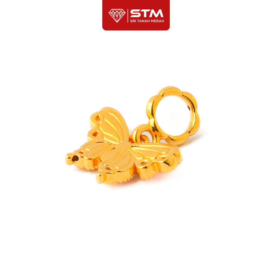 Loket Butterfly 916/22k Yellow Gold Pendant