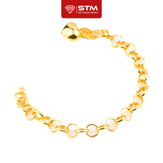 STM Exclusive Rantai Tangan Loket Love  | 916/22k