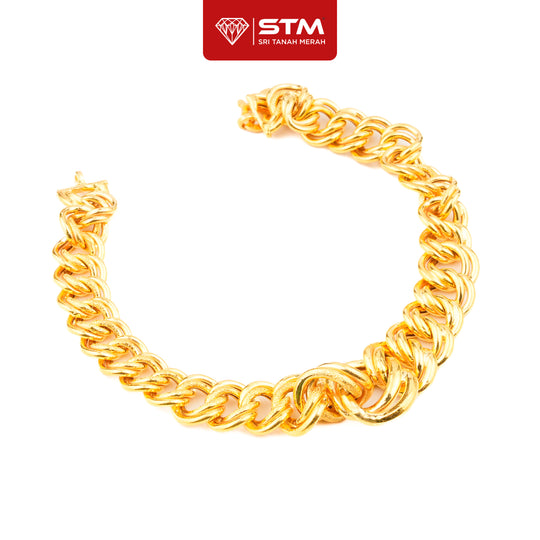 STM Exclusive Rantai Tangan Perut Ular | 916/22k