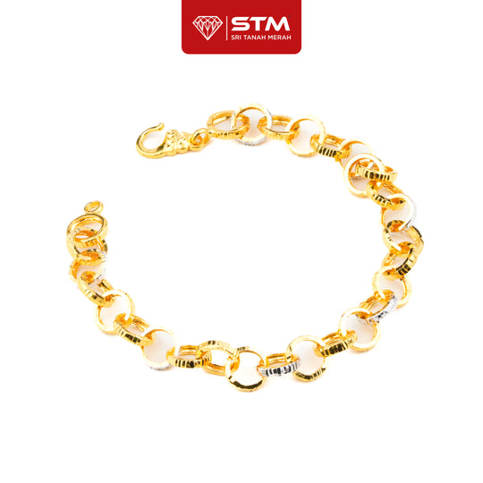 STM Exclusive Rantai Tangan Fesyen Bulat | 916/22k