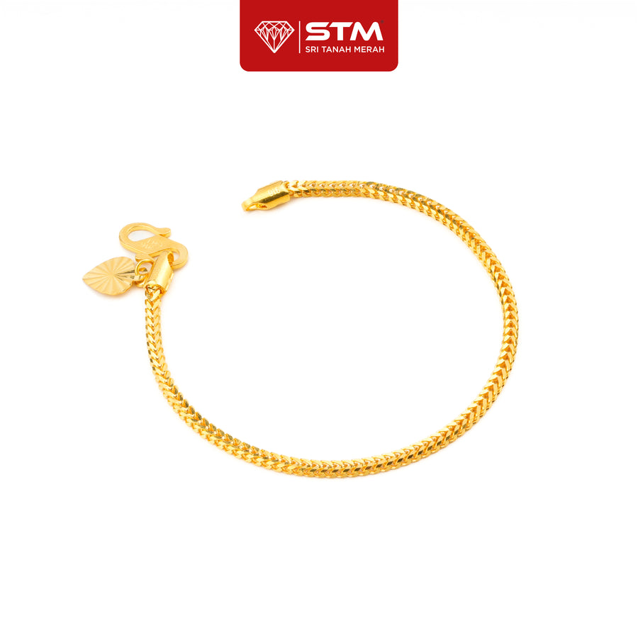 STM Exclusive Rantai Tangan Tulang Belut | 916/22k