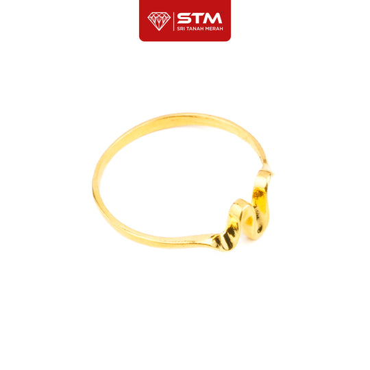 STM Cincin 2 Small Wave | Emas 916/22k