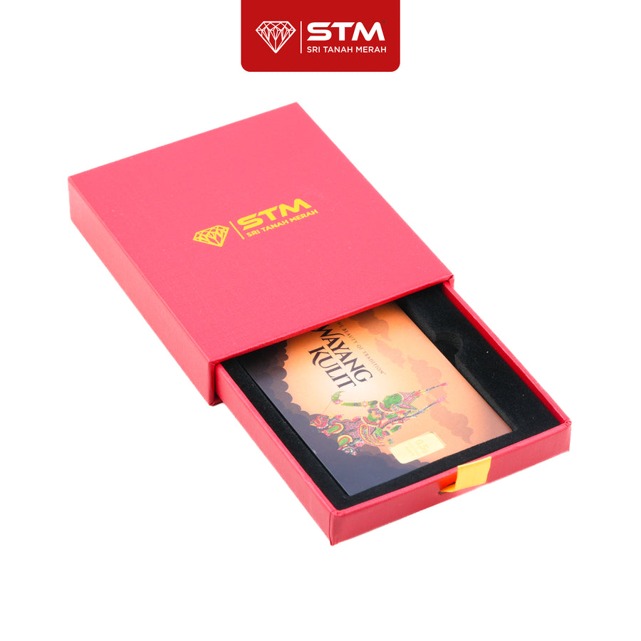 WAYANG KULIT Edition: Gold Bar Card 0.5g