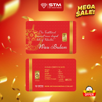 WAU Edition: Gold Bar Card 1g