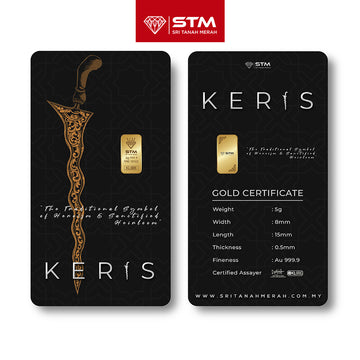 KERIS Edition: Gold Bar Card 5g