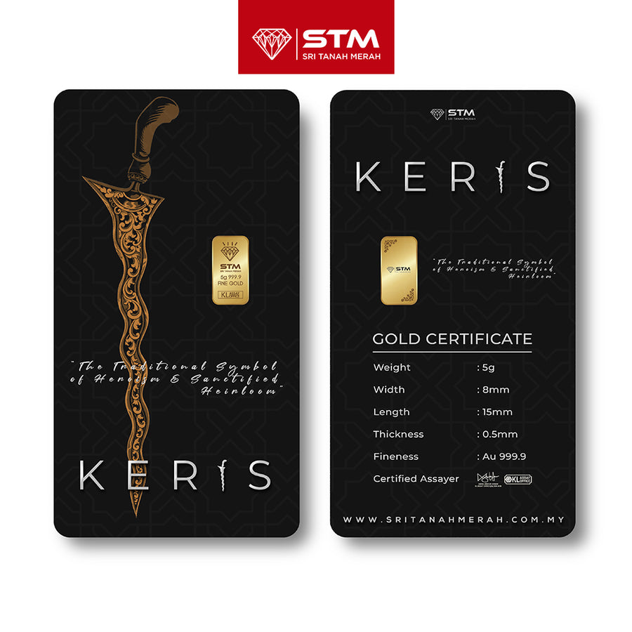KERIS Edition: Gold Bar Card 5g