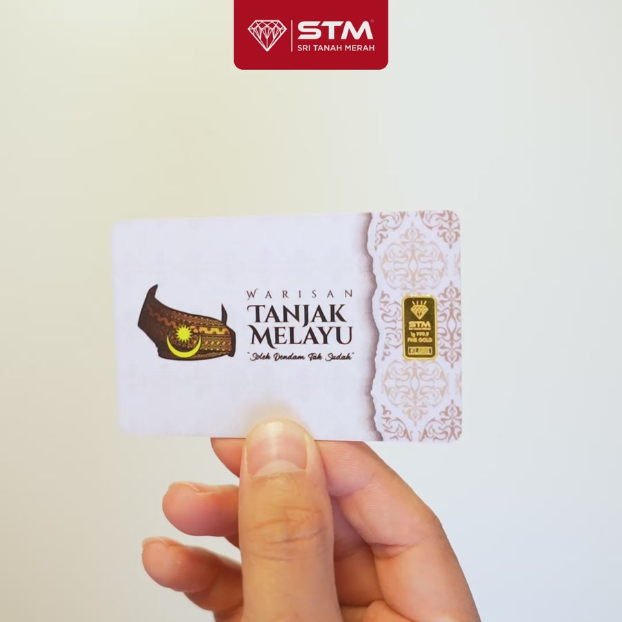 TANJAK Edition: Gold Bar Card 1g