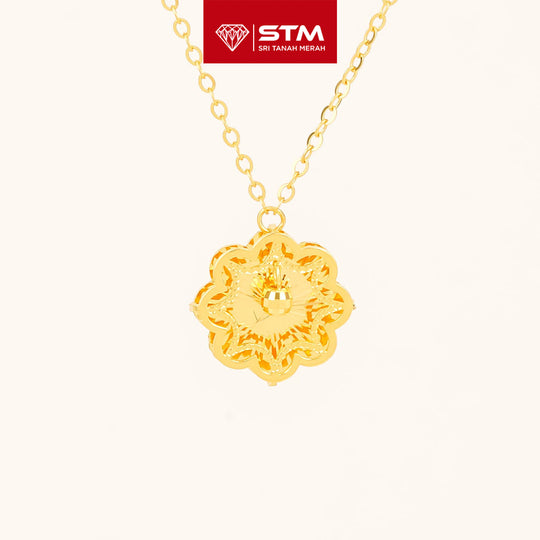 STM Exclusive Bajet Necklace/Rantai Leher 916 (22K Gold)