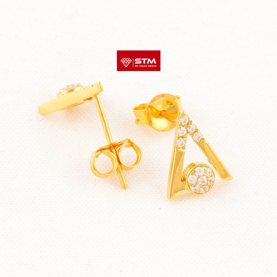 STM Exclusive Earrings/Subang 916 (22K Gold)