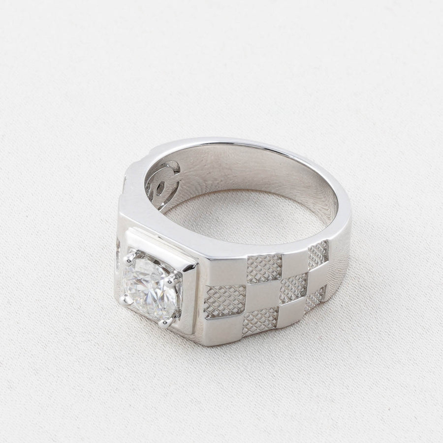 Exclusive Cincin Perak 1.0 Carat Moissanite Diamond