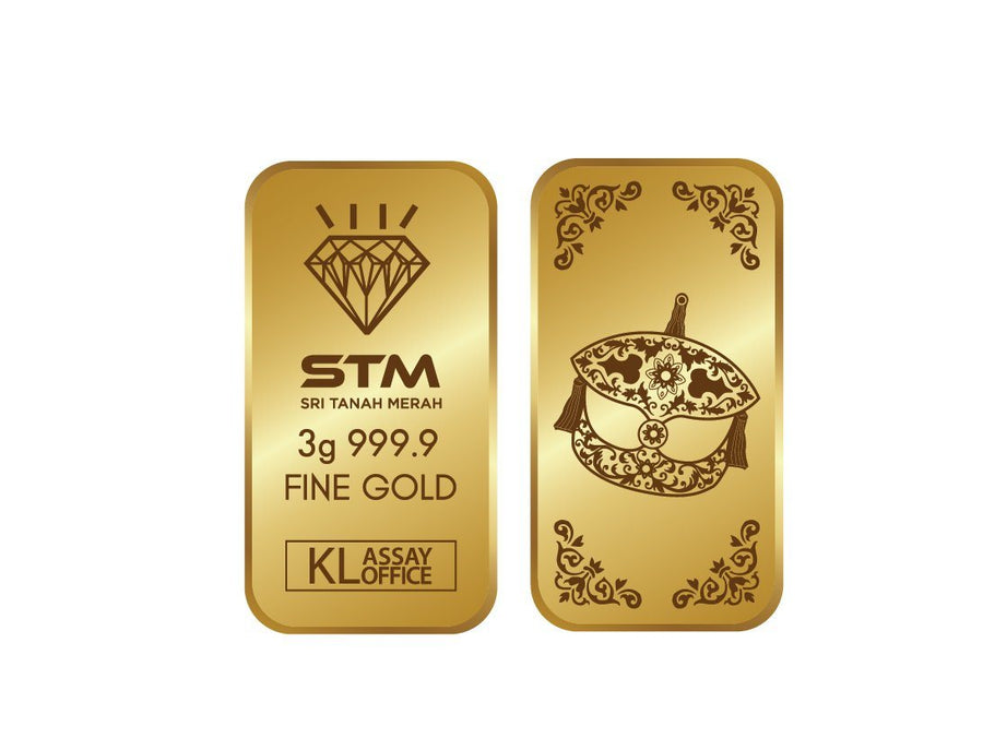 WAU Edition: Gold Bar Card 3g Gold Bar STM 