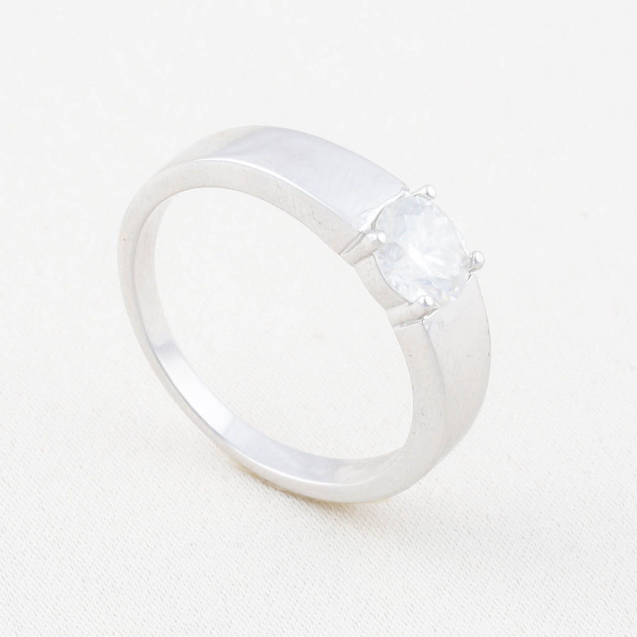 Exclusive Cincin Perak 1.0 Carat Moissanite Diamond