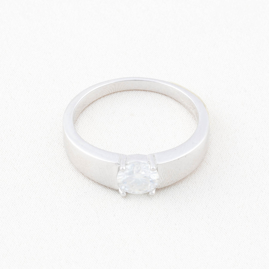 Exclusive Cincin Perak 1.0 Carat Moissanite Diamond