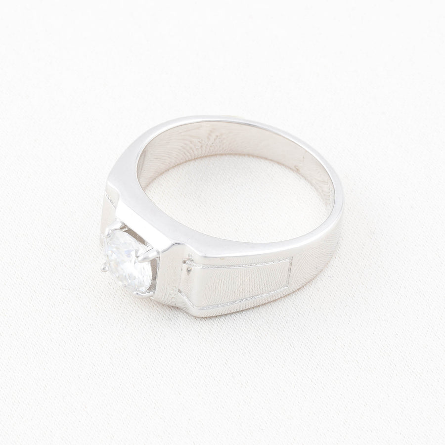 Exclusive Cincin Perak 1.0 Carat Moissanite Diamond